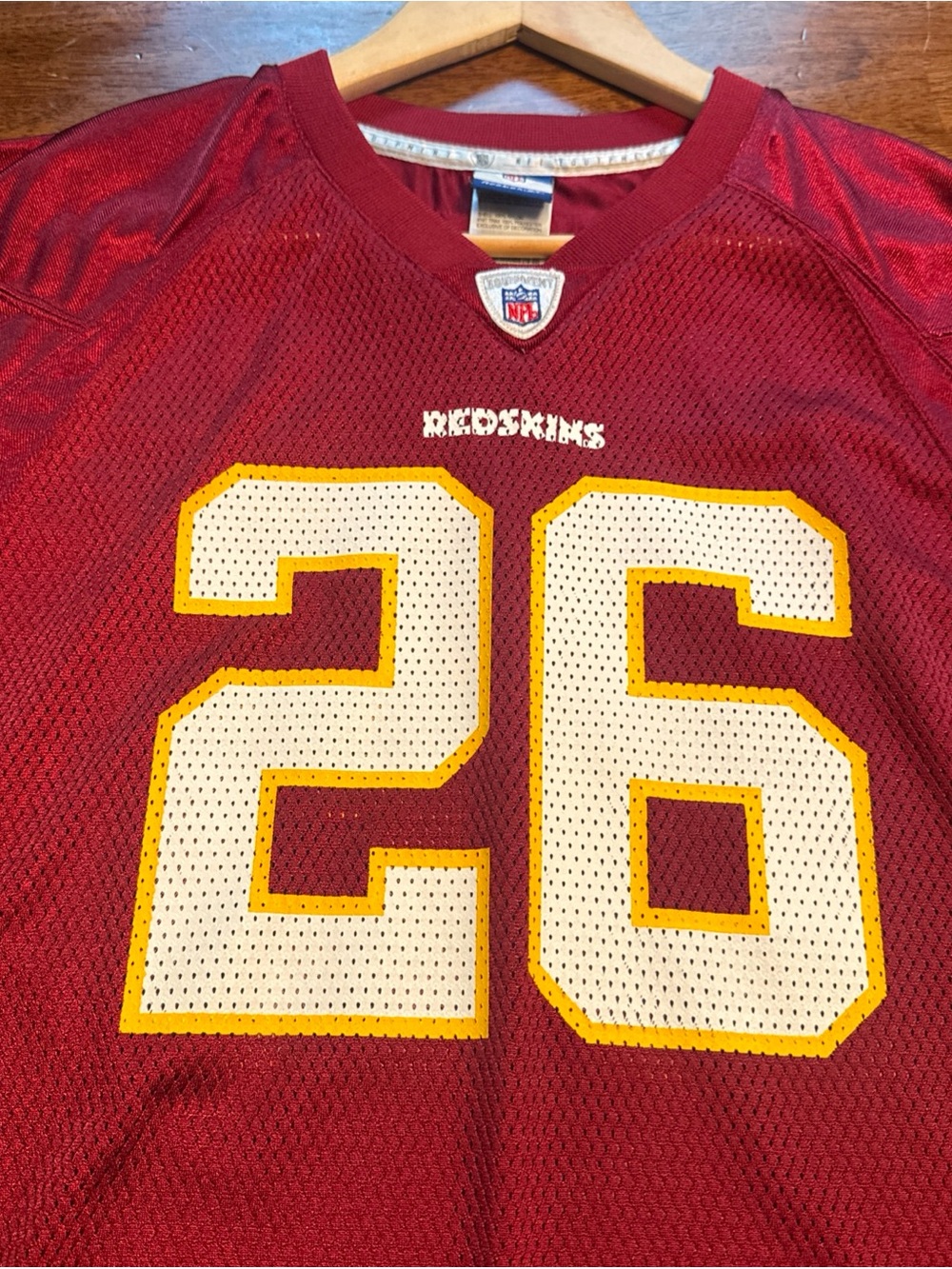 Vintage Clinton Portis Washington Redskins Jersey Reebok NFL Youth XL 18-20 #26 - Picture 3 of 6